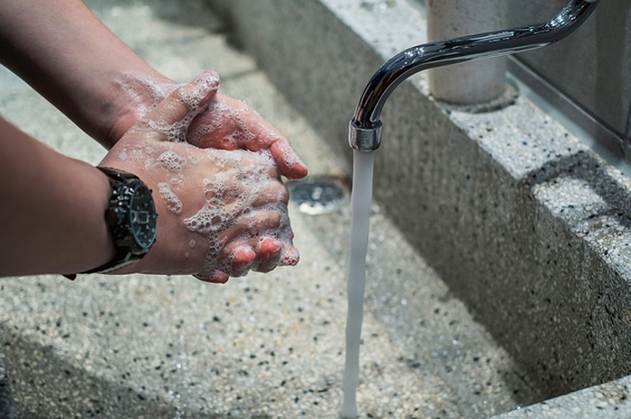 cuci tangan sebelum makan