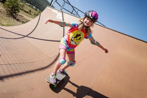 bermain skateboard